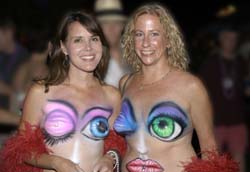 Body Painting 2004 photo - Duval Street, Key West
